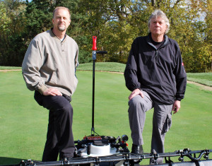 Two Men With the Hahn Spray Bug Two Men With the Hahn Spray Bug